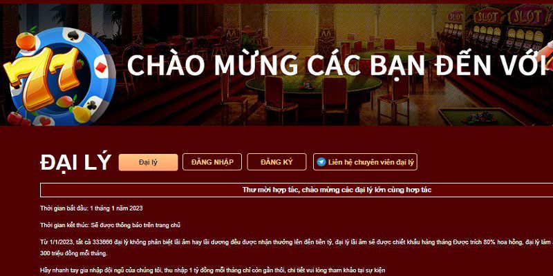 Thông tin tổng quan về chương trình hợp tác trở thành đại lý King88